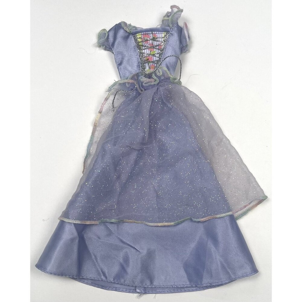 VTG 2000 MATTEL Easy to Dress Princess Barbie Lavender Replacement DRESS 28266